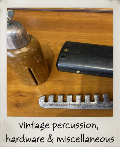 Vintage Percussion & Hardware for Sale
